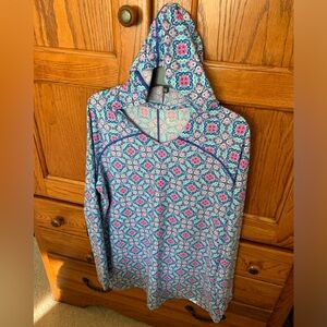 Coolibar UPF 50+ Girl's Seacoast Swim Cover-Up Dress Size XL